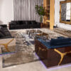 Vafee living-LAPIAZ WALNUT CENTER TABLE