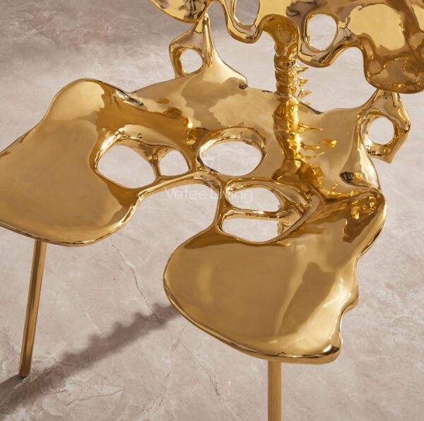 Vafee living-Pure Copper Skull Chair