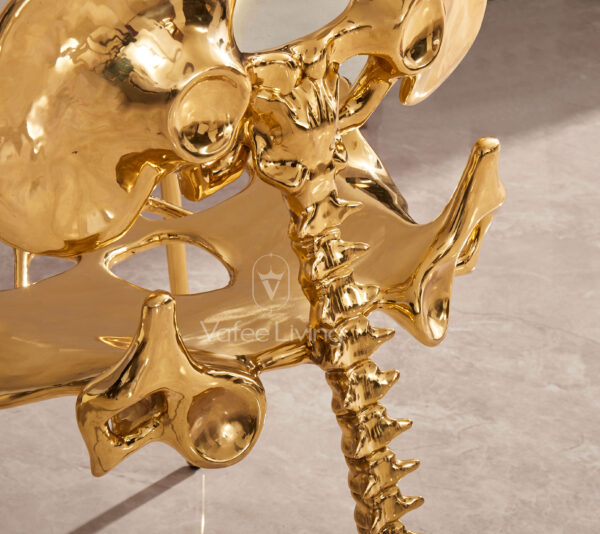 Vafee living-Pure Copper Skull Chair